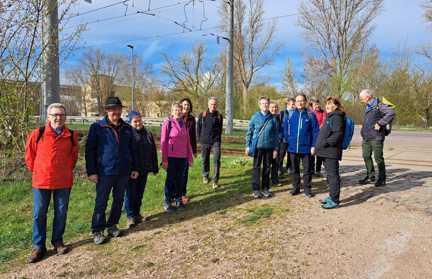 6. Wanderung W2 Schafbrücke Halle Ammendorf am 9. April 2026