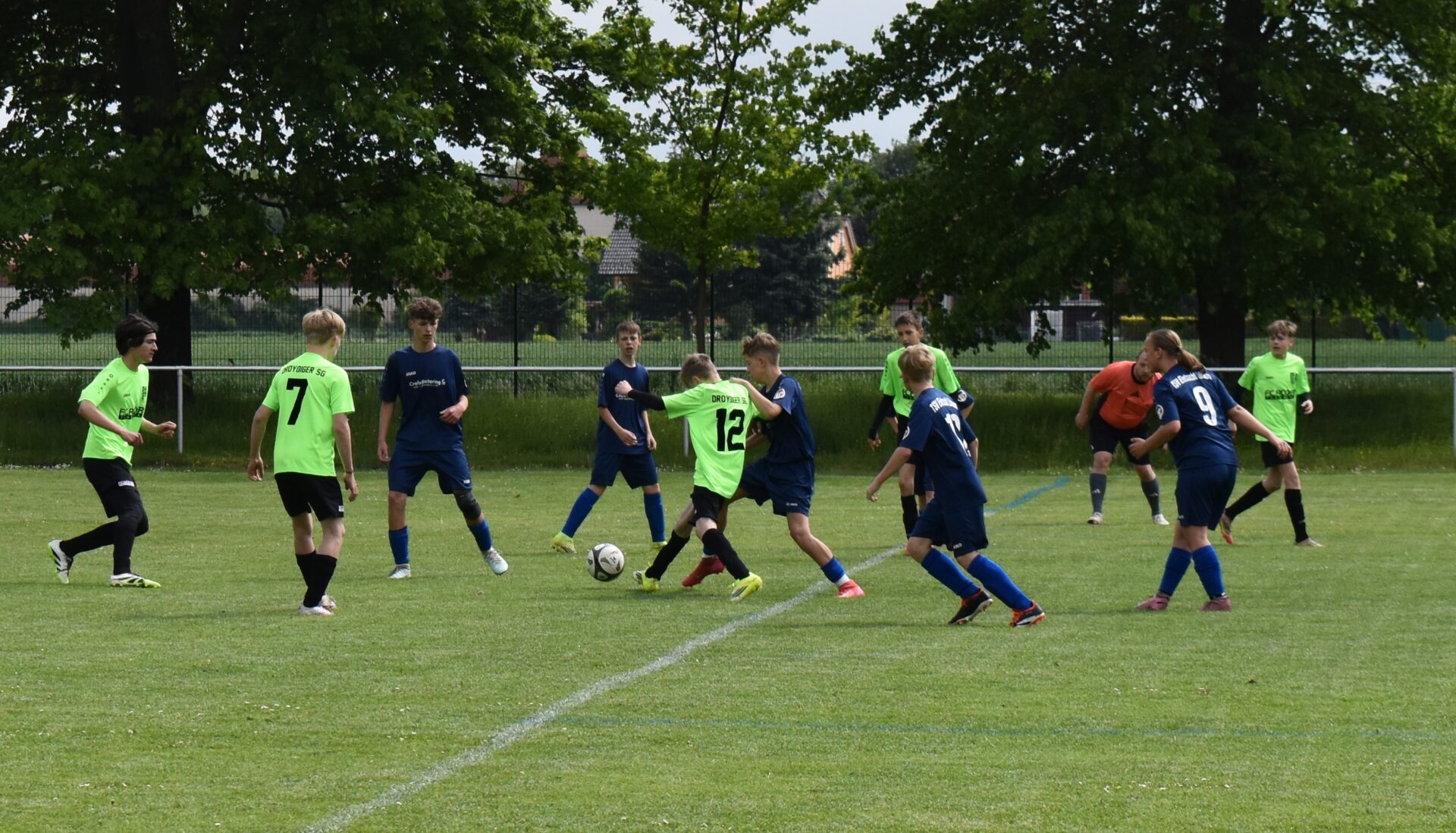 Trotz zweifachem Rückstand: C-Junioren unterliegen Kickers Süd knapp mit 2:3