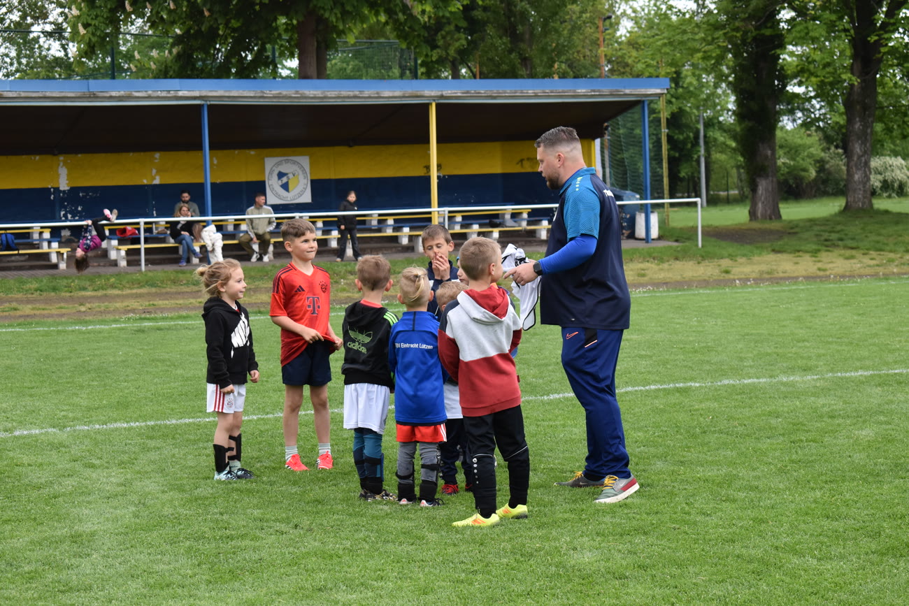 Bambini-Schnuppertraining beim TSV Eintracht Lützen